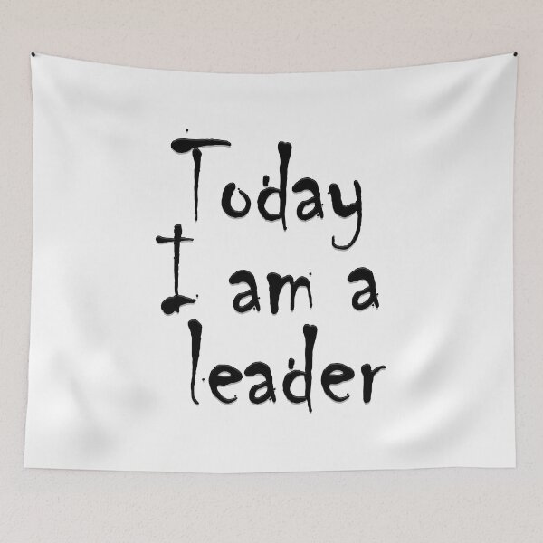 Item preview, Today I am a Leader, Positive Thinking designed and sold by Kenvis-edu.