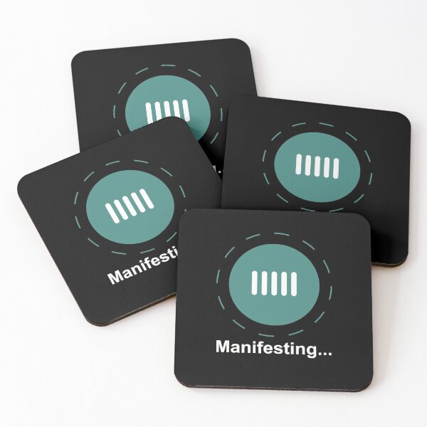 Item preview, Manifesting Loading - law of attraction slogan designed and sold by happy gift art.