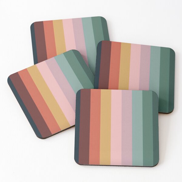 Item preview, Vertical colour line pattern designe designed and sold by Bkstores.