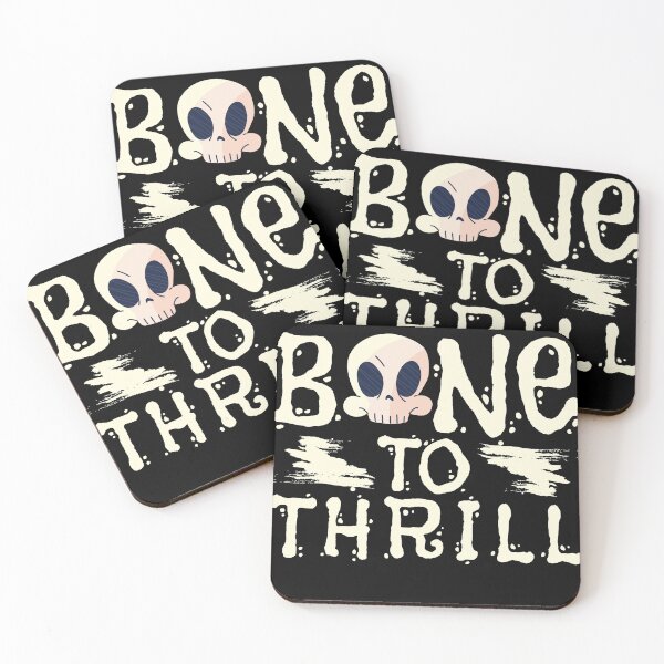 Item preview, Bone To Thrill - Funny Halloween Born To Thrill T-Shirt designed and sold by Onewivnacher.