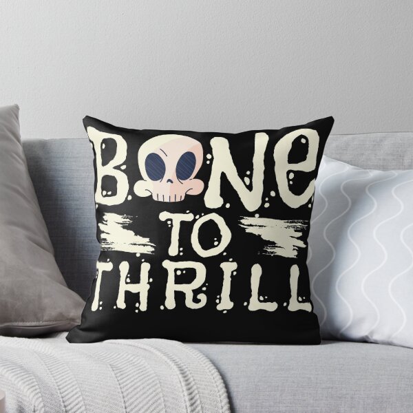 Item preview, Bone To Thrill - Funny Halloween Born To Thrill T-Shirt designed and sold by Onewivnacher.