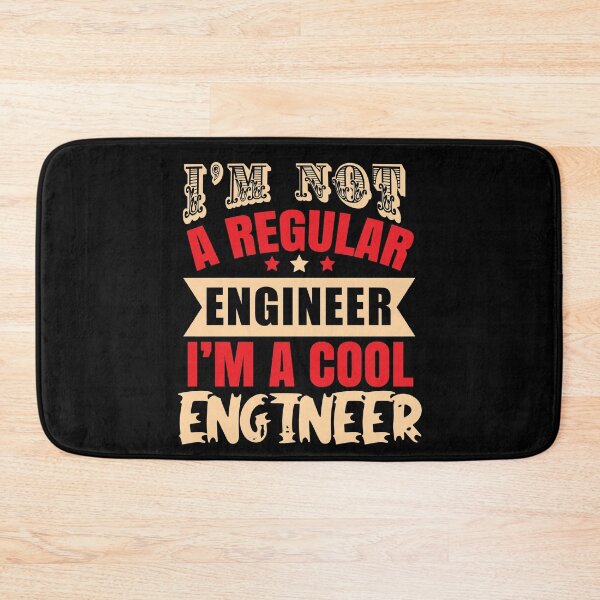 Item preview, I'm Not A Regular Engineer, I'm A Cool Engineer (Dark) designed and sold by the-krisney-way.