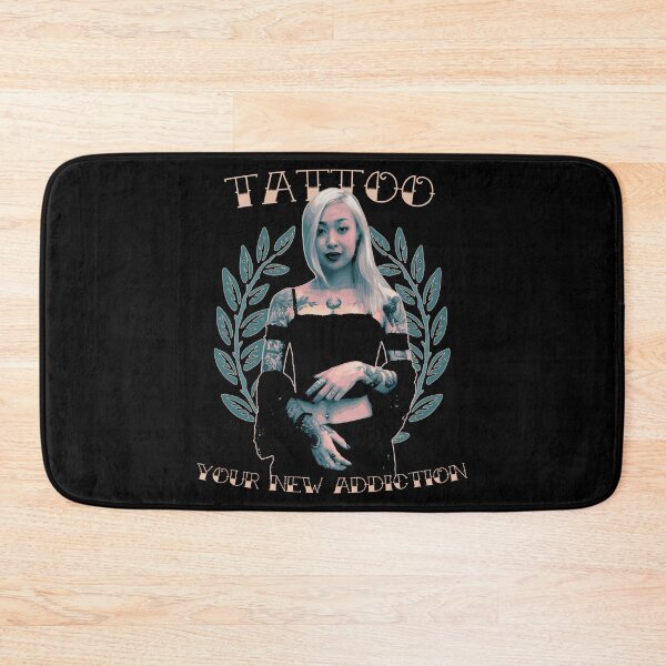 Item preview, Tattoo Your New Addiction, Tattooed Oriental Woman Design, Tattoo Shirt designed and sold by Proverbial Wisdom Design.