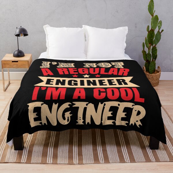 Item preview, I'm Not A Regular Engineer, I'm A Cool Engineer (Dark) designed and sold by the-krisney-way.