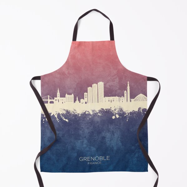 Item preview, Grenoble France Skyline designed and sold by ArtPrints.