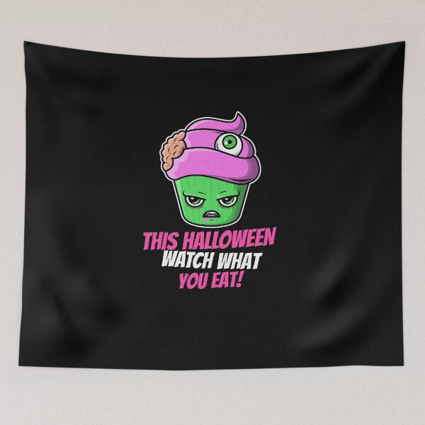 Item preview, This Halloween watch what you eat! Zombie cupcake! designed and sold by HROC.