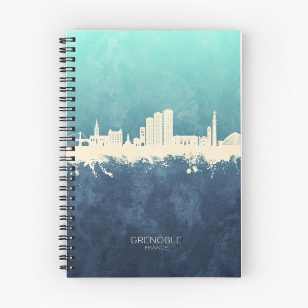 Item preview, Grenoble France Skyline designed and sold by ArtPrints.