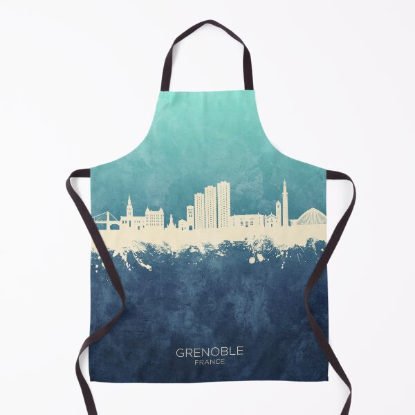 Item preview, Grenoble France Skyline designed and sold by ArtPrints.