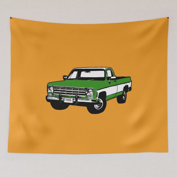 Item preview, 70's Green C Truck designed and sold by CoolRide.