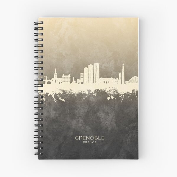 Item preview, Grenoble France Skyline designed and sold by ArtPrints.