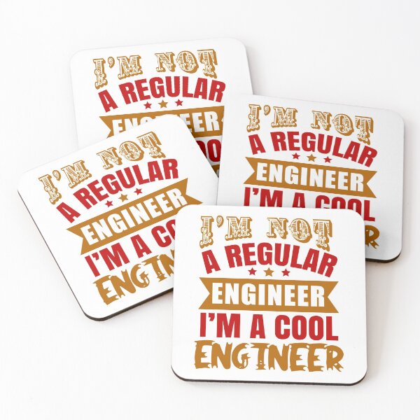 Item preview, I'm Not A Regular Engineer, I'm A Cool Engineer (Light) designed and sold by the-krisney-way.