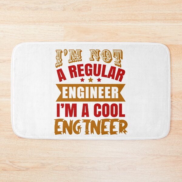Item preview, I'm Not A Regular Engineer, I'm A Cool Engineer (Light) designed and sold by the-krisney-way.