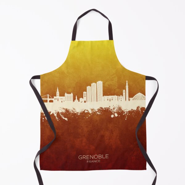 Item preview, Grenoble France Skyline designed and sold by ArtPrints.