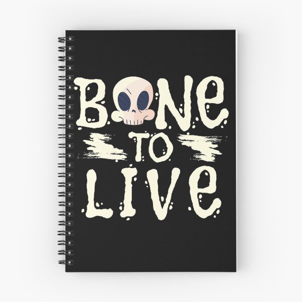 Item preview, Bone To Live - Funny Halloween Born To Live T-Shirt designed and sold by Onewivnacher.