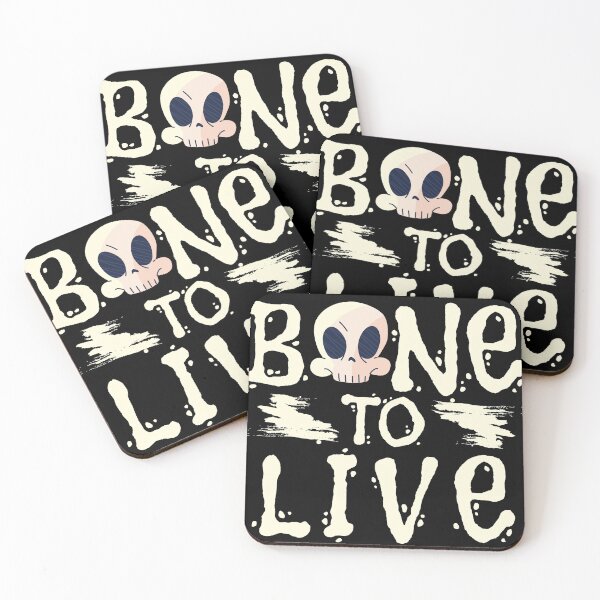 Item preview, Bone To Live - Funny Halloween Born To Live T-Shirt designed and sold by Onewivnacher.
