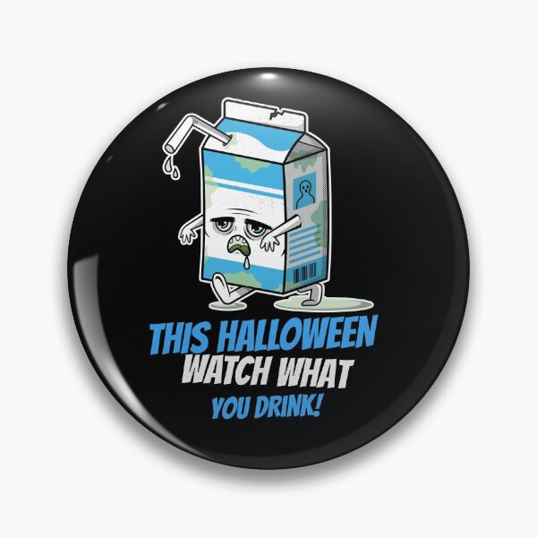 Item preview, This Halloween watch what you drink! Kawaii Zombie milk! designed and sold by HROC.