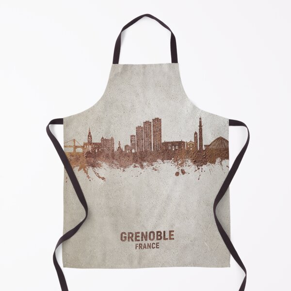 Item preview, Grenoble France Skyline designed and sold by ArtPrints.