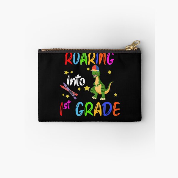 Item preview, Roaring Into 1st Grade Student Teacher Back To School designed and sold by ZiesMerch.