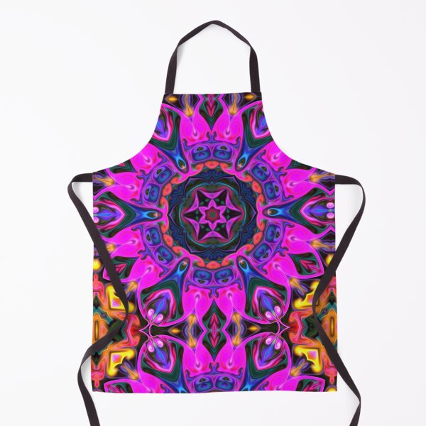 Item preview, Psychedelic Kaleidoscope Puprle Flower designed and sold by WormholeOrbital.