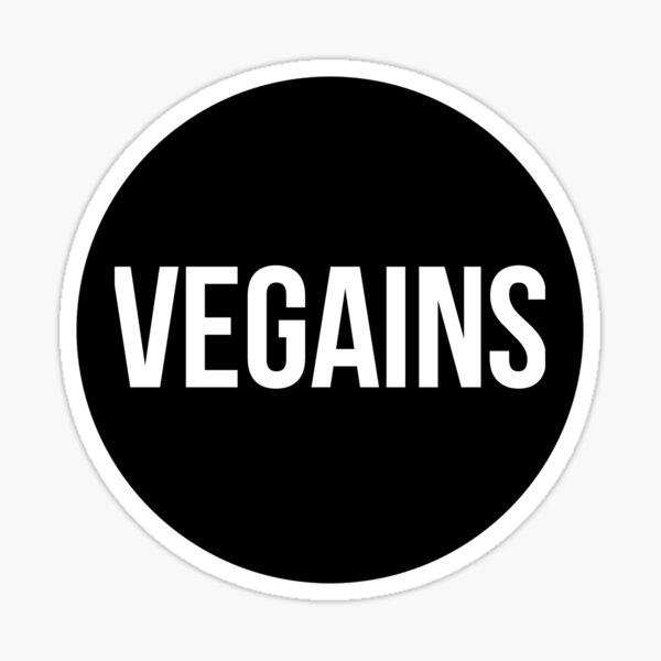 Vegains Sticker
