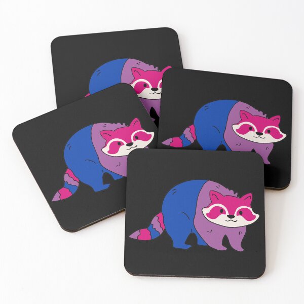Item preview, Subtle Bisexual Raccoon. bisexual raccoon designed and sold by tiredandbored.