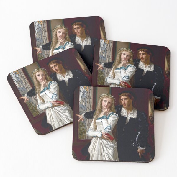 Item preview, Hamlet and Ophelia by Hugues Merle  designed and sold by academic-art.