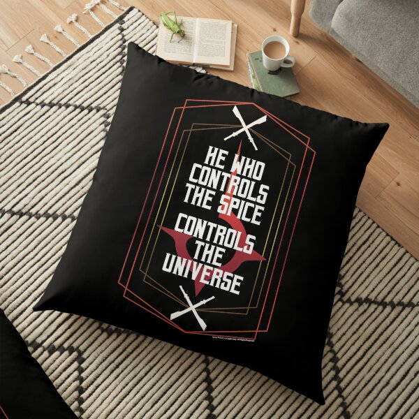 He who controls the spice-Dune Movie 2021-Baron Vladimir Harkonnen Floor Pillow