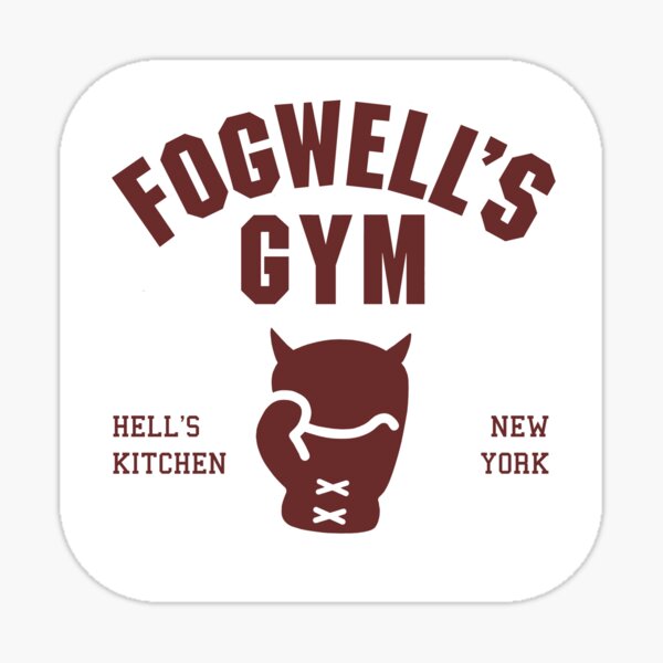 Fogwell's Gym Sticker