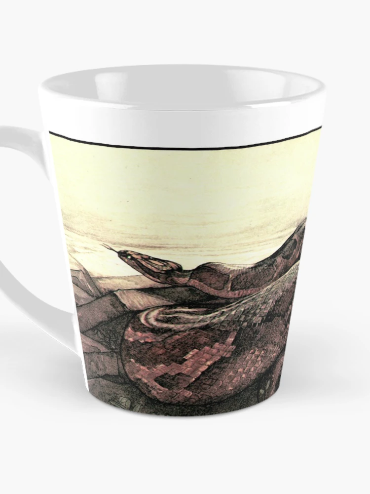 Thumbnail 3 of 4, Coffee Mug, Big Python  designed and sold by Studio66Designs.