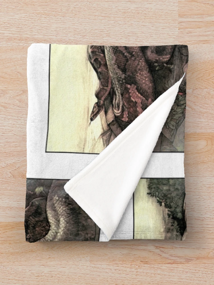 Thumbnail 3 of 6, Throw Blanket, Big Python designed and sold by Studio66Designs.
