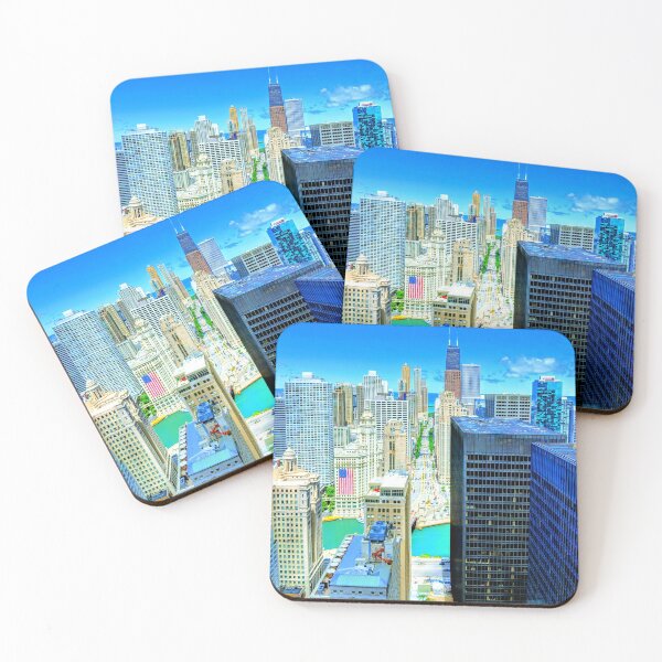 Item preview, Chicago's Beautiful High Height View designed and sold by ArtistPlayStore.