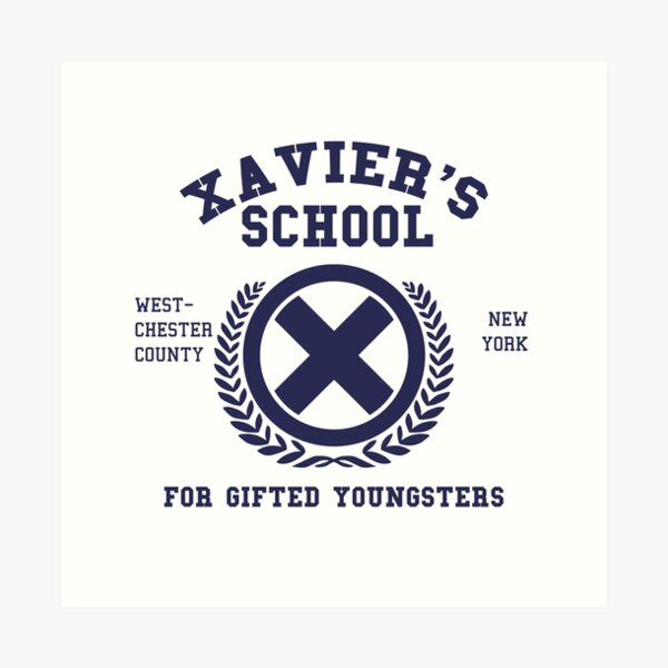 Xavier's School for Gifted Youngsters Art Print