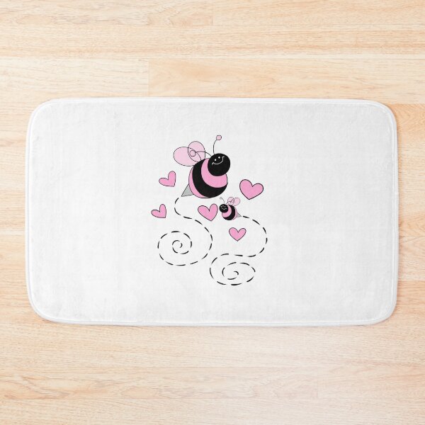 Item preview, Happy Bees (pink) designed and sold by gross-girl99.