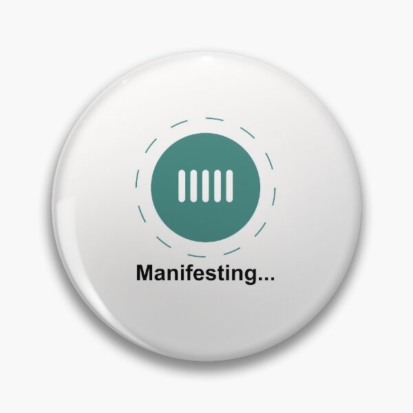 Item preview, Manifesting Loading - law of attraction slogan designed and sold by happy gift art.
