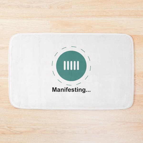 Item preview, Manifesting Loading - law of attraction slogan designed and sold by happy gift art.