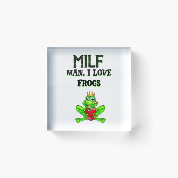 Item preview, Man, I love frogs  designed and sold by Designs Of all kinds.