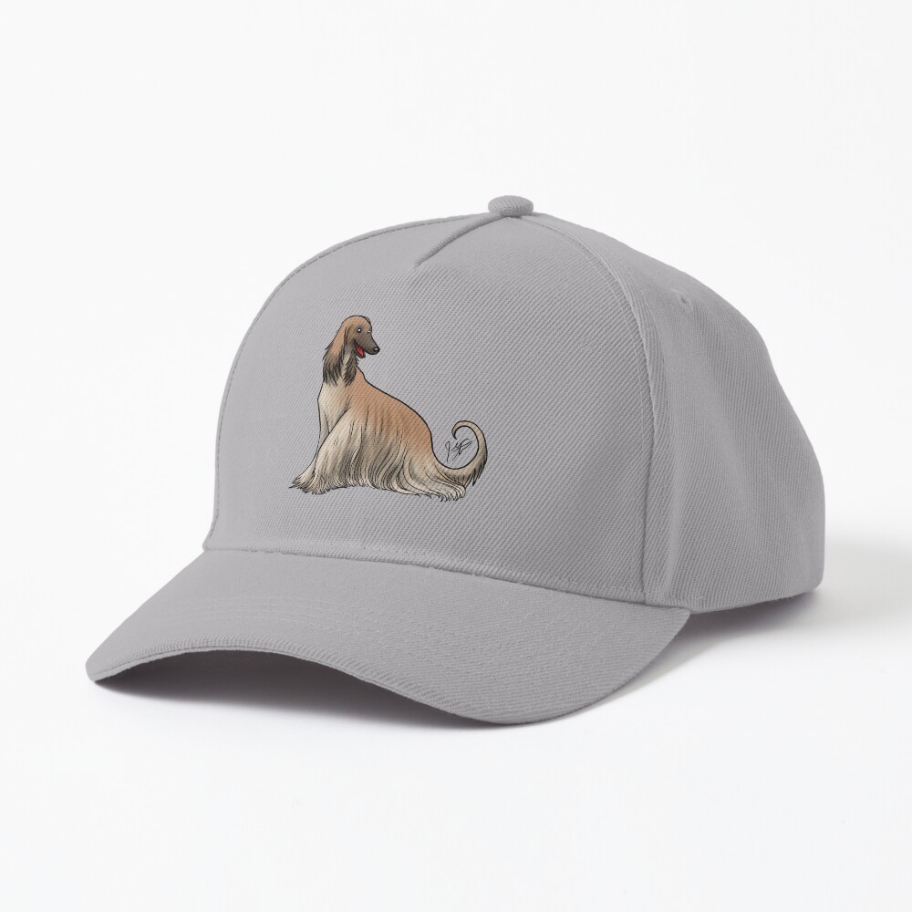 Afghan Hound - Red Cap