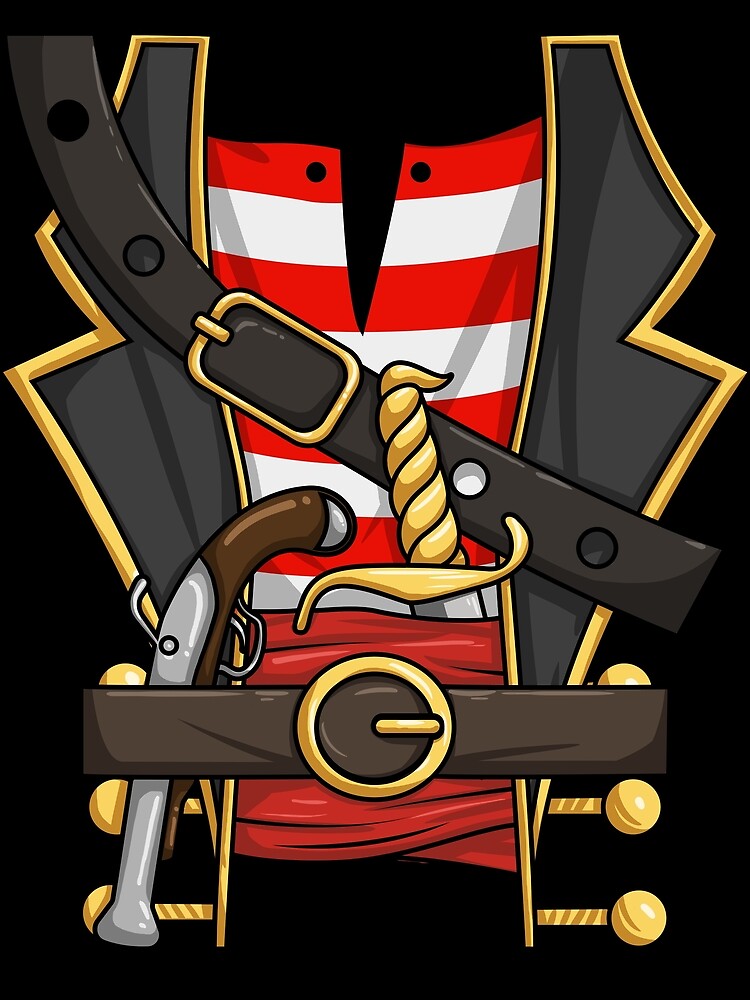 Thumbnail 3 von 3, Tuch, Pirate Costume Halloween Costume Party Pirate Costume Gear designt und verkauft von DynamicDesign.