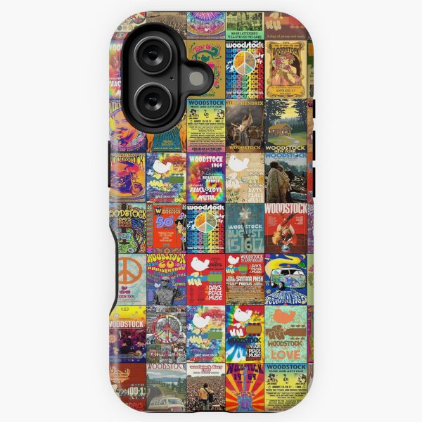 Vista previa del artículo con la obra «Woodstock», diseñado y vendido por Montage-Madness.