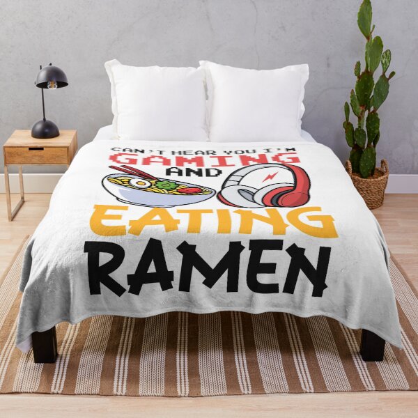 Item preview, Funny Can't Hear You I'm Gaming And Eating Ramen Gamer designed and sold by Best Designer.