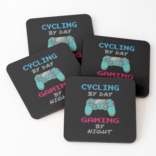 Item preview, Cycling T-ShirtCycling By Day Gaming By Night designed and sold by WatsoDavi.
