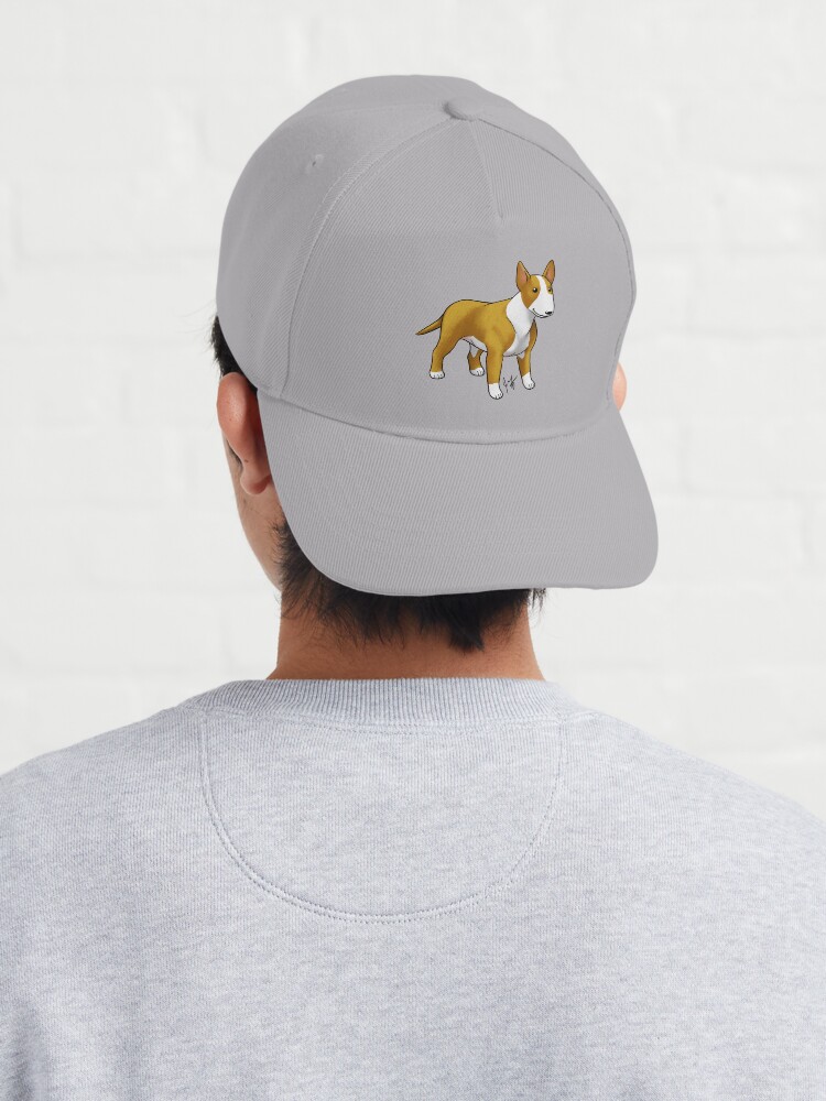 Alternate view of Bull Terrier - White Cap