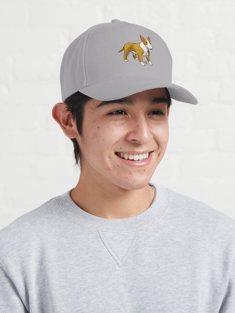 Alternate view of Bull Terrier - White Cap