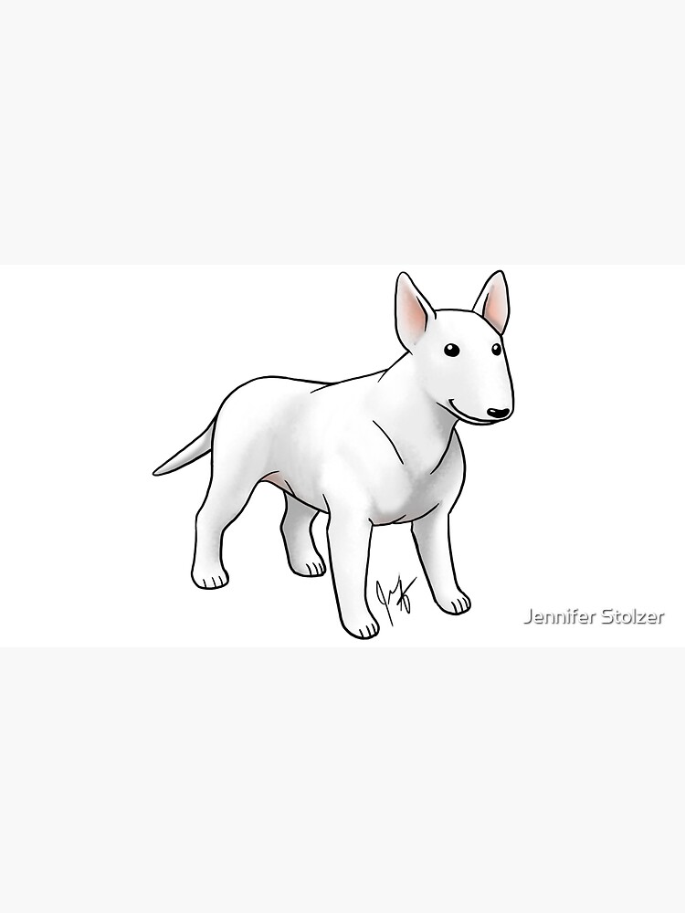 Bull Terrier - White by jameson9101322
