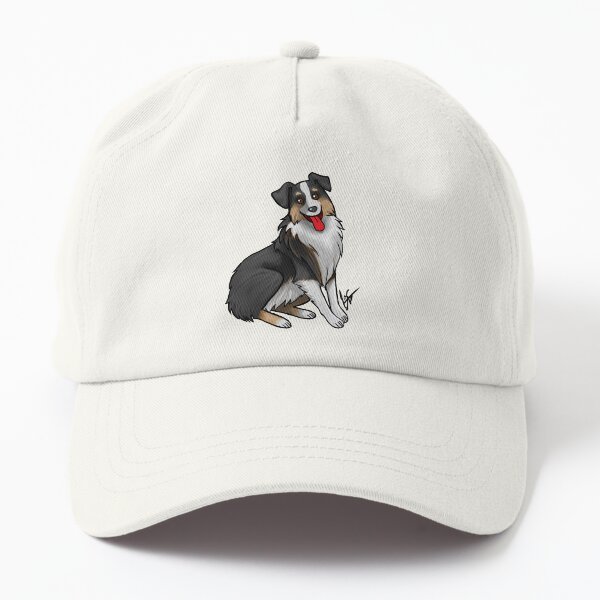 Australian Shepherd - Black Tri-Color Dad Hat