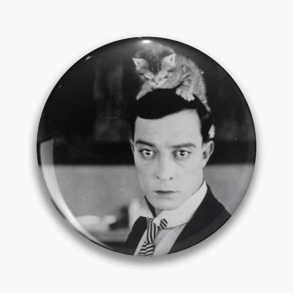 Item preview, Buster Keaton & kitty designed and sold by Leafyblues.