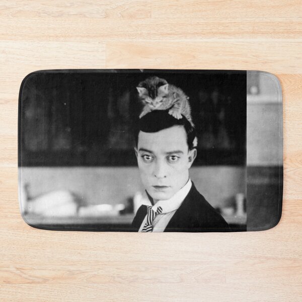 Item preview, Buster Keaton & kitty designed and sold by Leafyblues.