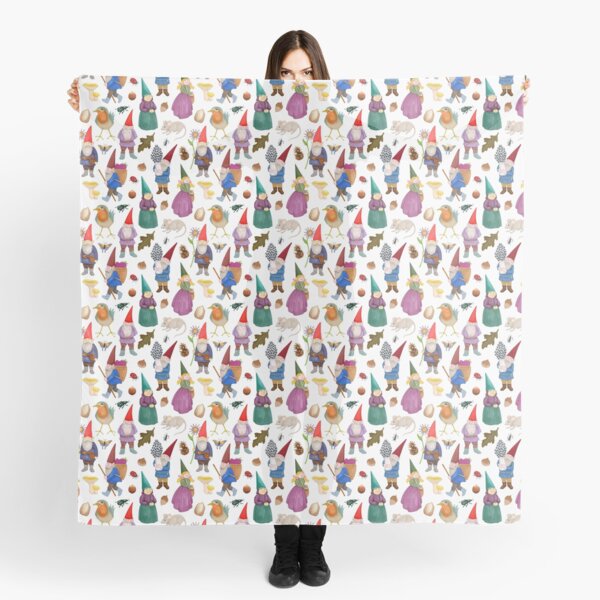 Forest Gnomes and Friends Scarf