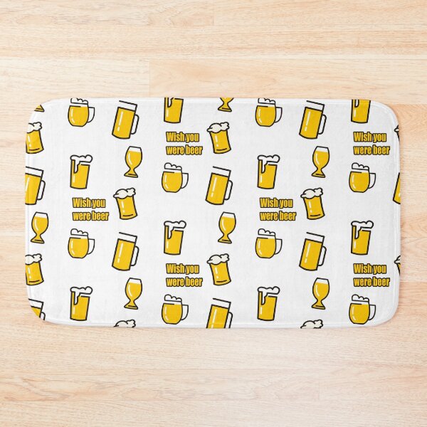 Item preview, wish you were beer | design for beer day designed and sold by DopeDesign111.