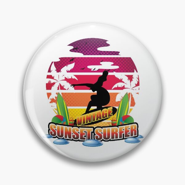 Item preview, SURFER VINTAGE SUNSET designed and sold by RIGHTCHUS.